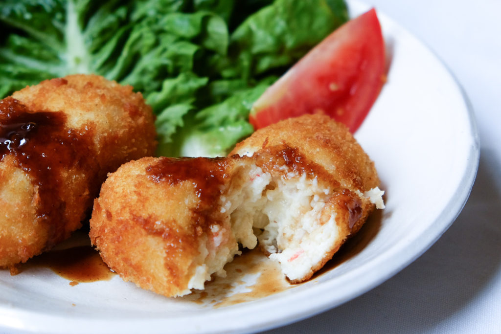 簡単カニクリームコロッケ
