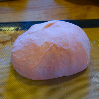 ピンク白パン・手順１