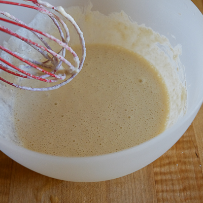 リコッタパンケーキレシピ・手順３