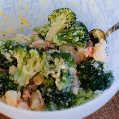 デリ風海老とブロッコリーのタルタルサラダ・手順６