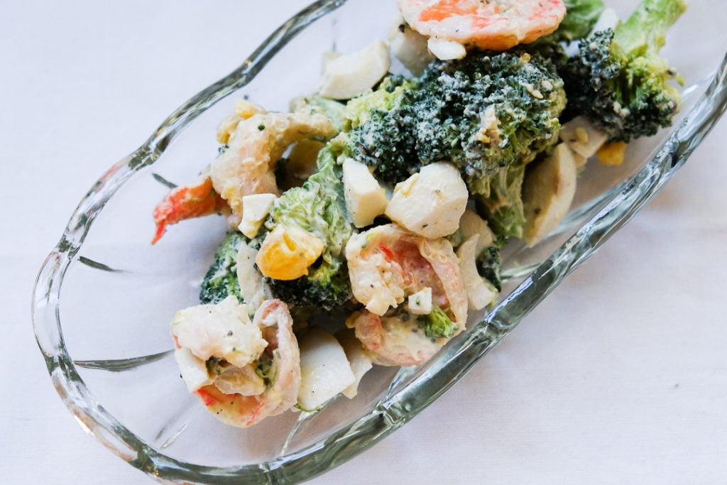 デリ風海老とブロッコリーのタルタルサラダ