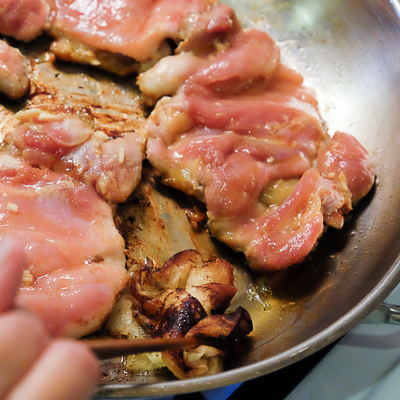 ハニーシラチャチキン・手順３