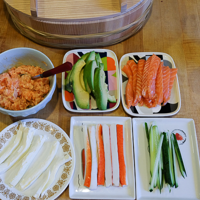 カリフォルニアロールレシピ・手順２