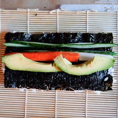 カリフォルニアロールレシピ・手順８