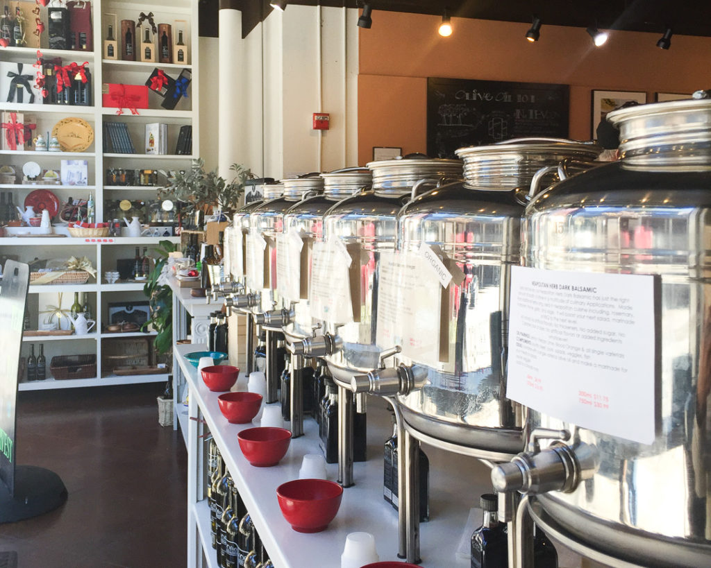 オリーブオイルの専門店