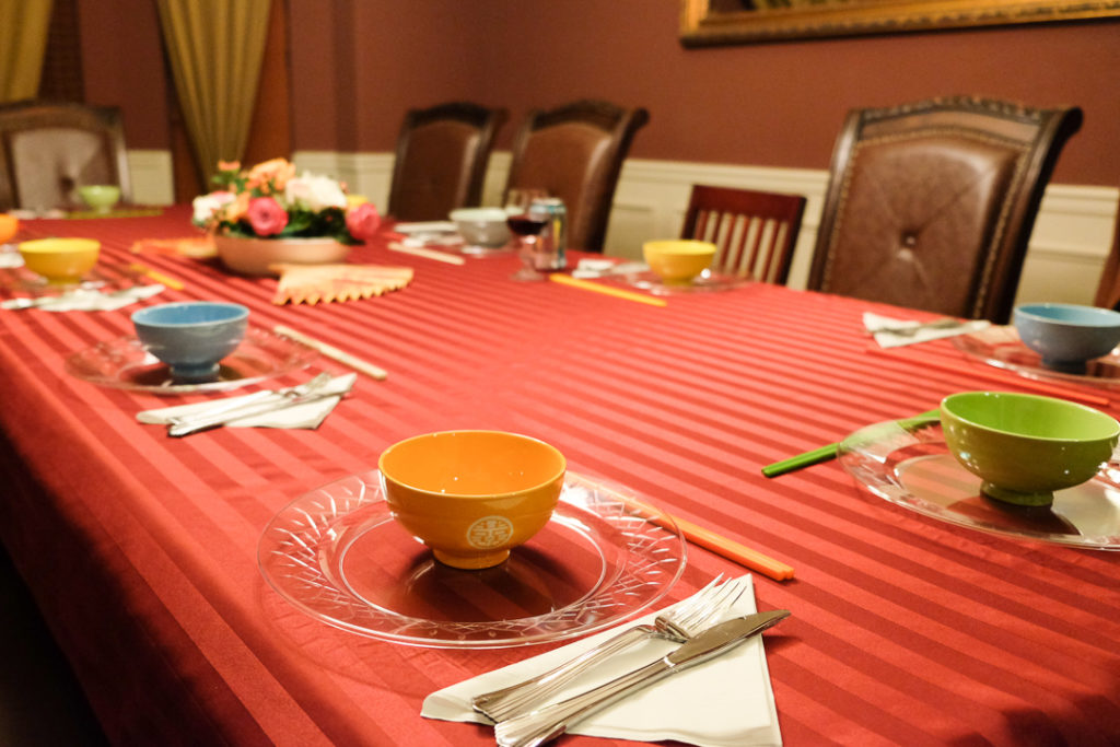 テーブルセッティング