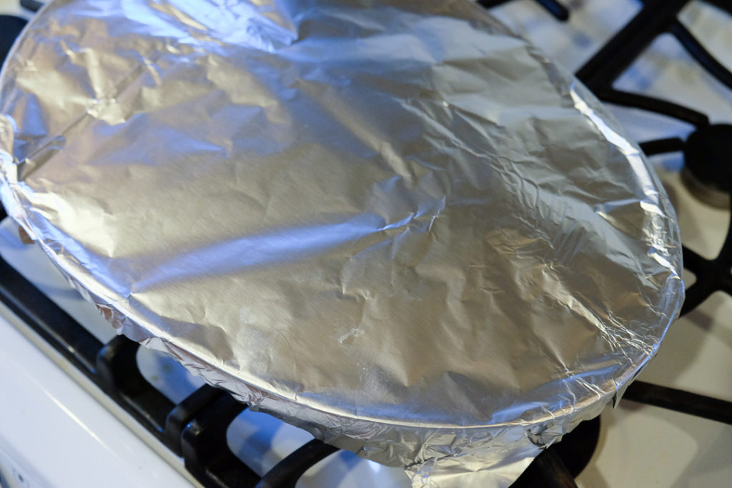 鮭とたっぷり野菜のホイル焼き・手順３