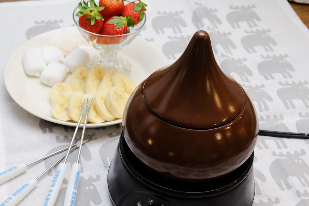 チョコレートフォンデュ