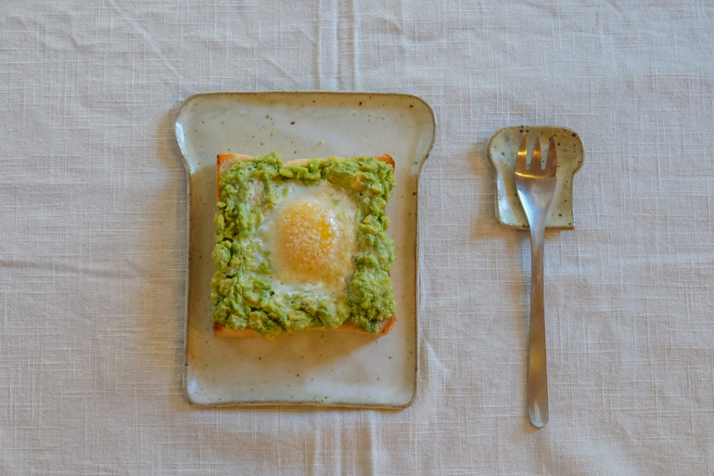 アボカドエッグトースト・手順６