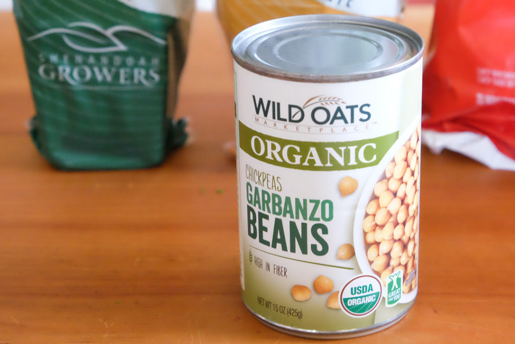 オーガニックのひよこ豆