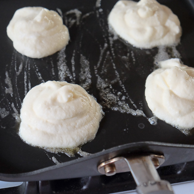 bills風リコッタパンケーキ・手順６