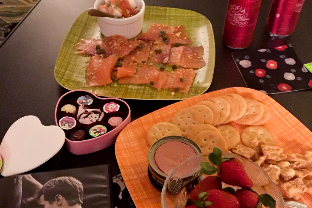 女性映画会のおつまみ