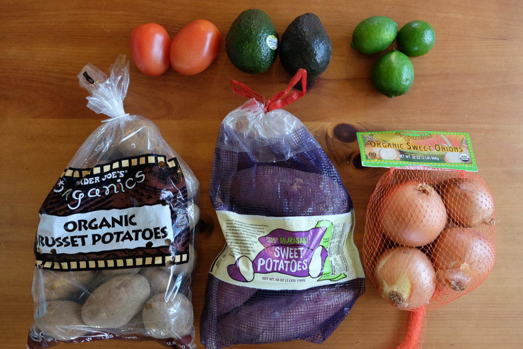 アボカド、ライム、など