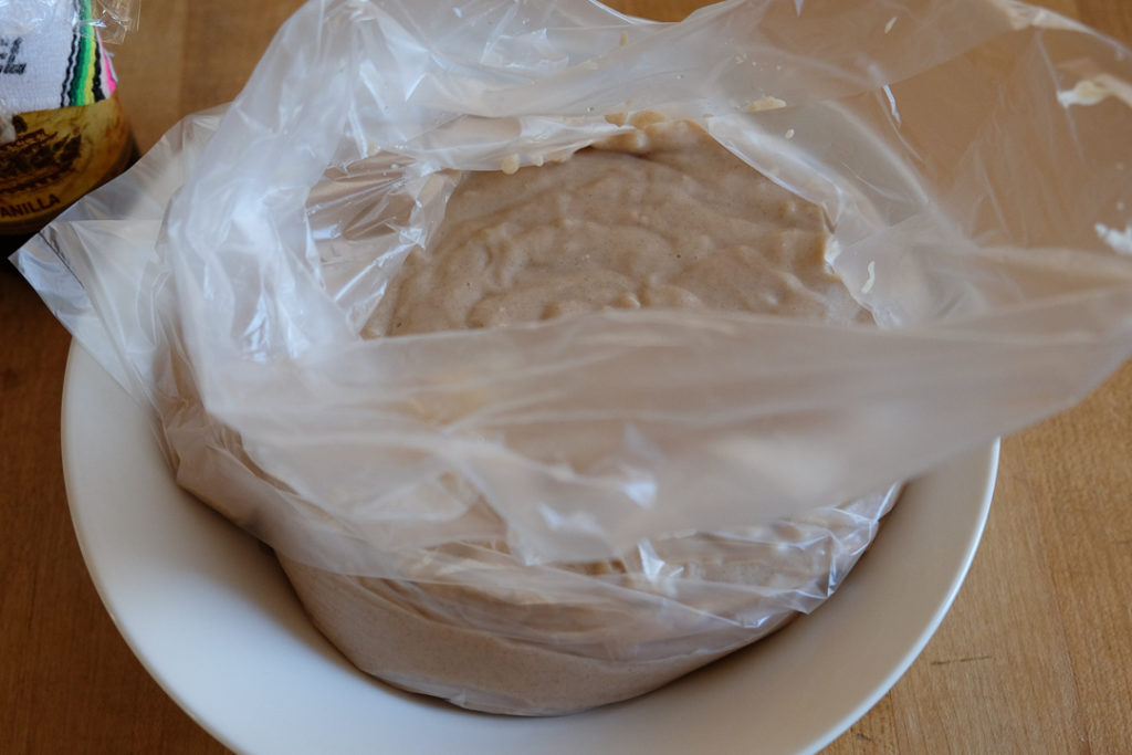 焼きドーナツ作り