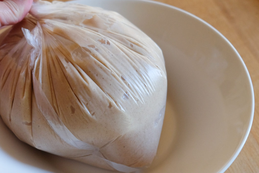 焼きドーナツの生地