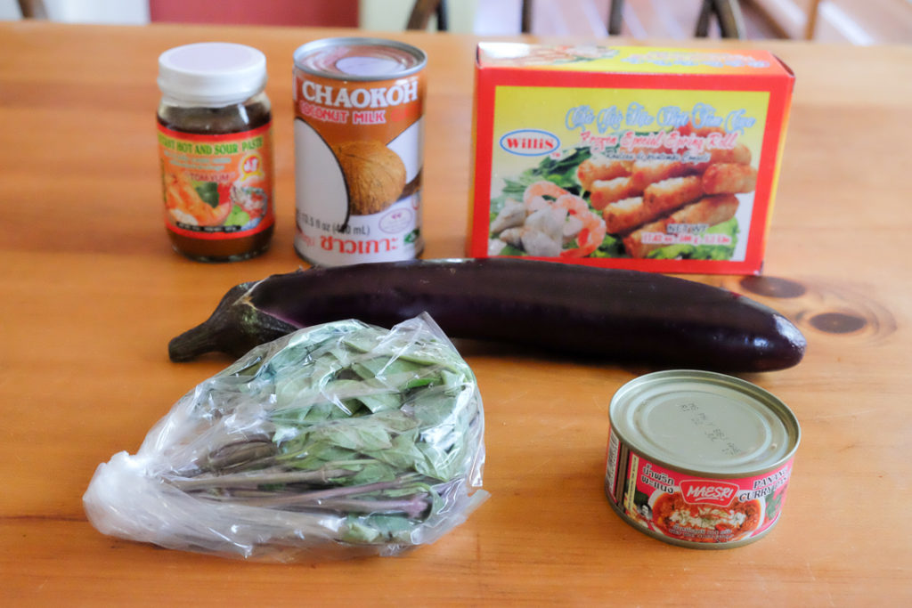 韓国マーケットでのお買い物