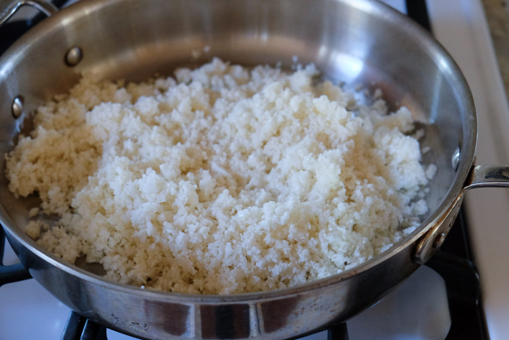 カリフラワーライス手順４