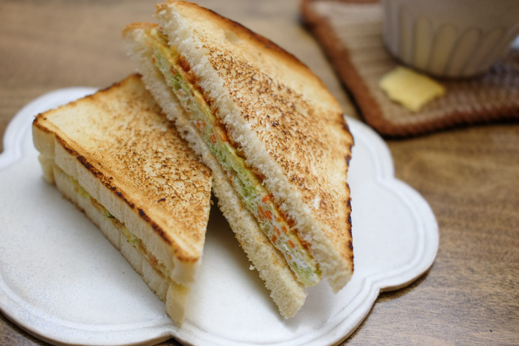 韓国風卵サンド