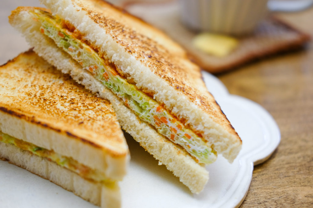 韓国風卵サンド