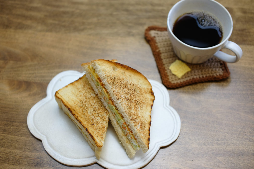 韓国風卵サンド