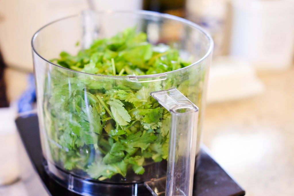 たっぷりパクチー