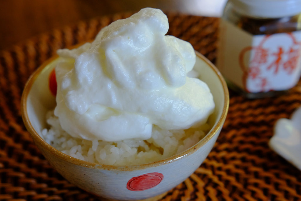 ふわふわたまごかけごはん