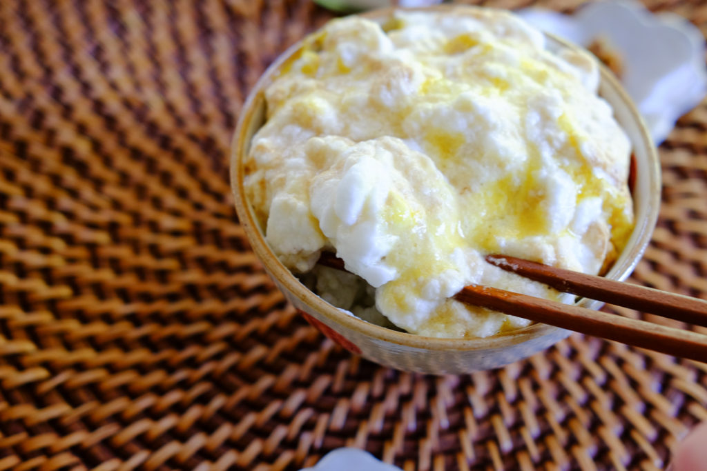 ふわふわたまごかけごはん