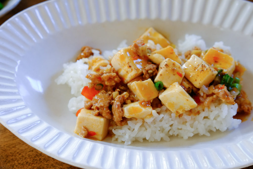 四川風麻婆豆腐