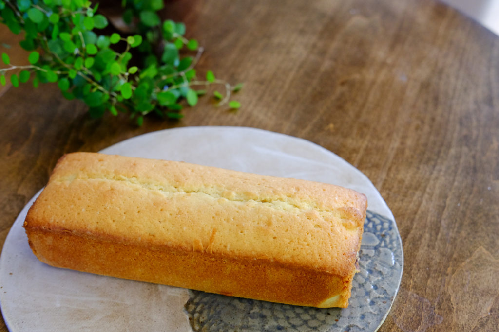 あんこ入りパウンドケーキ