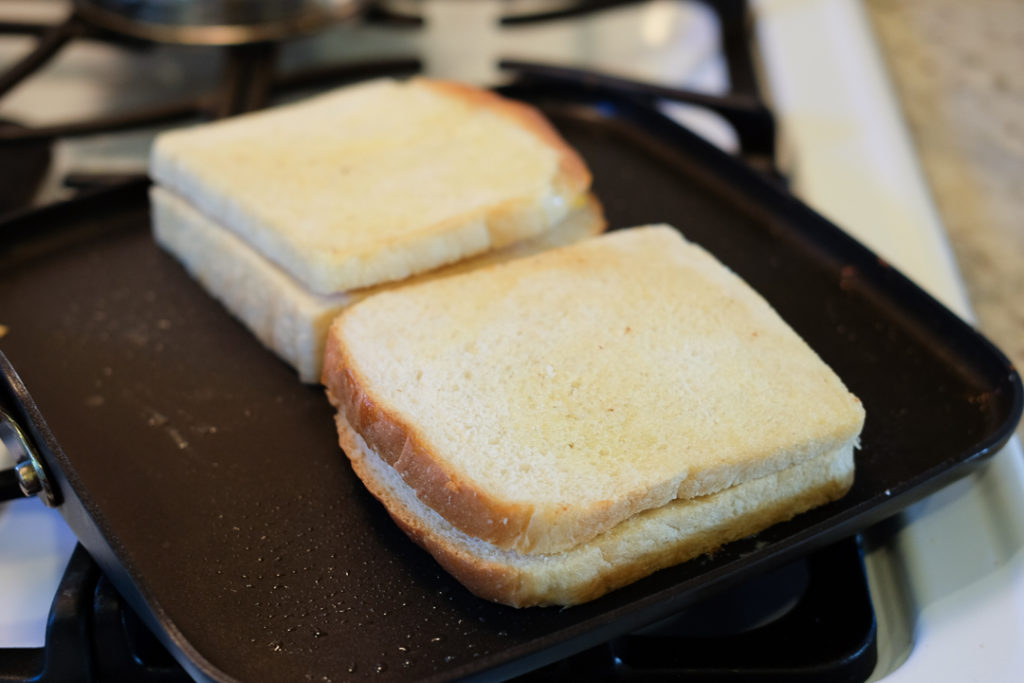 グリルドチーズサンドイッチ・手順２