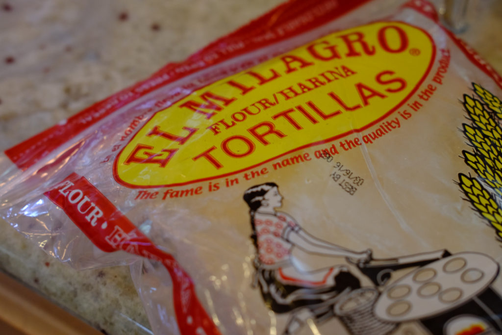 トルティーヤピザ・手順４