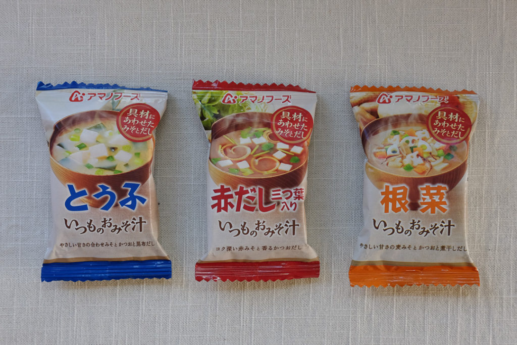 アマノフーズのお味噌汁