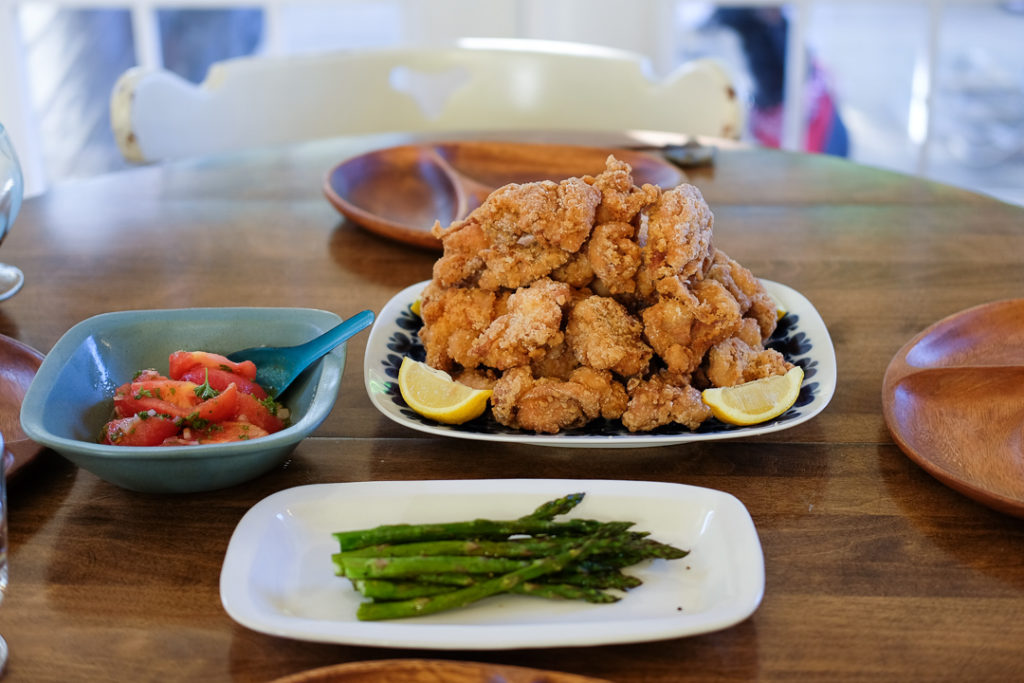 どうだ！山もりのから揚げ