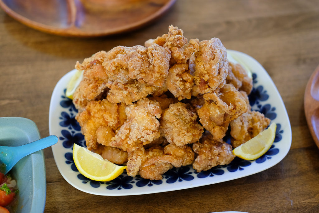 カラッと揚がってます