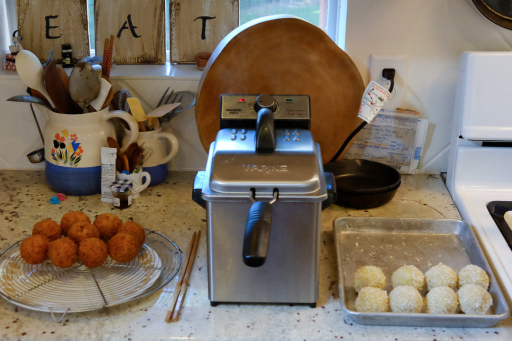 どんどん揚げます