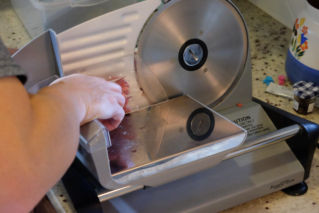 家庭用ミートスライサー