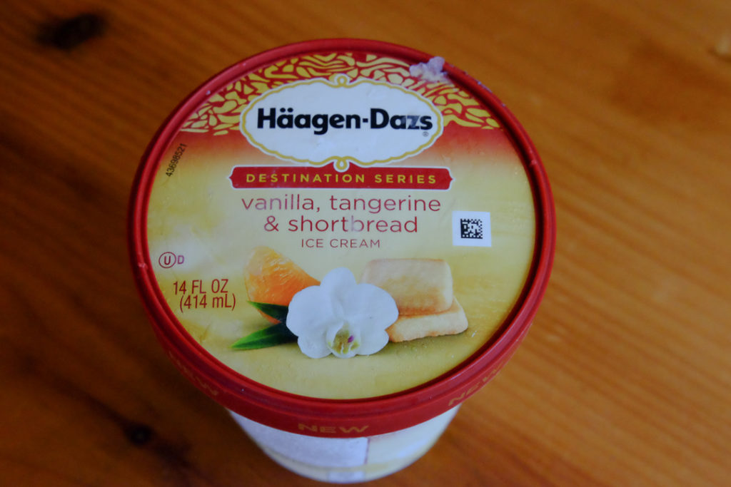 バニラ、タンジェリン、ショートブレッド
