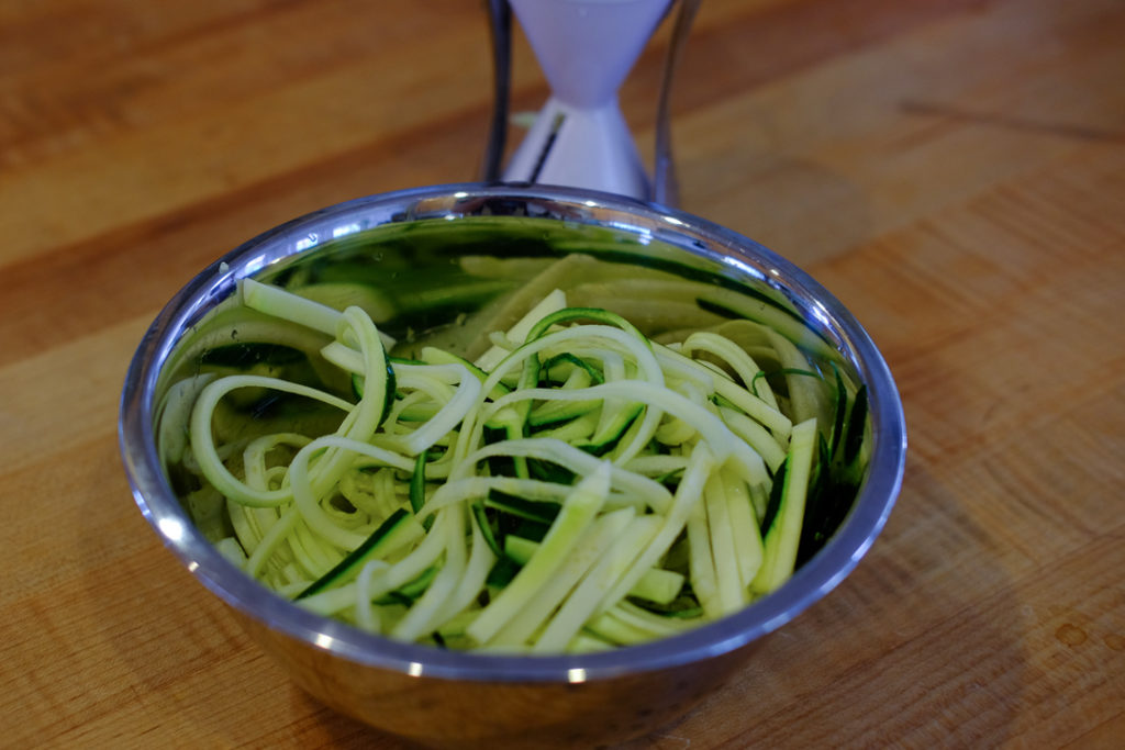 ズッキーニヌードル