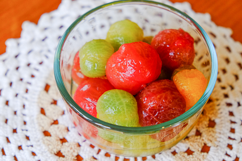 【レシピ】まるでフルーツ！ミニトマトのマリネ＊秘密はトレジョのオレンジマスカットビネガー＊