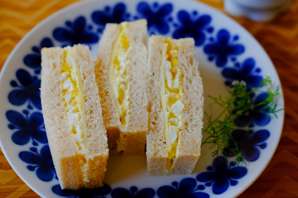 ふわふわのパンで