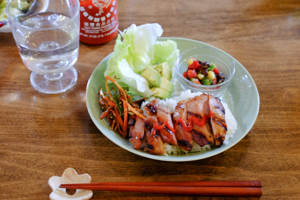 ハワイアンチャーシューチキン