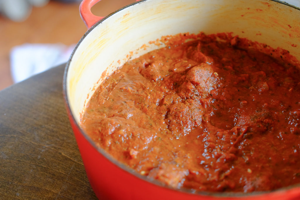 ミートボールスパゲティソース