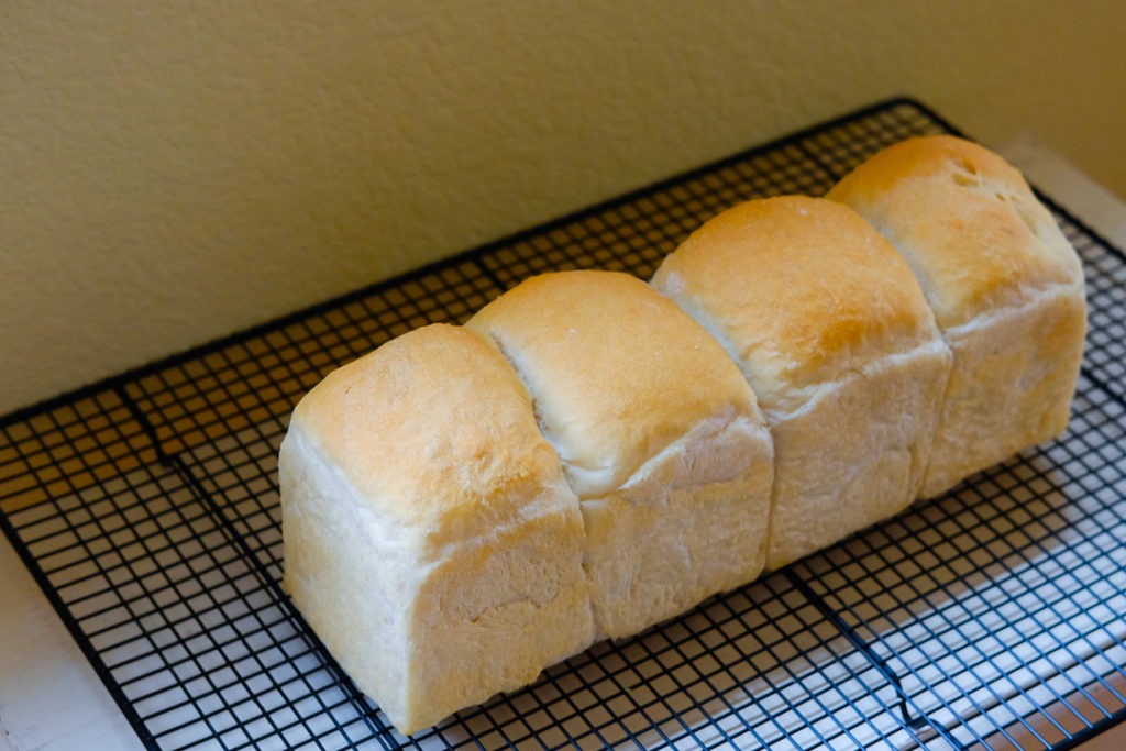 オールパーパスフラワーで作るサンドイッチ用パン