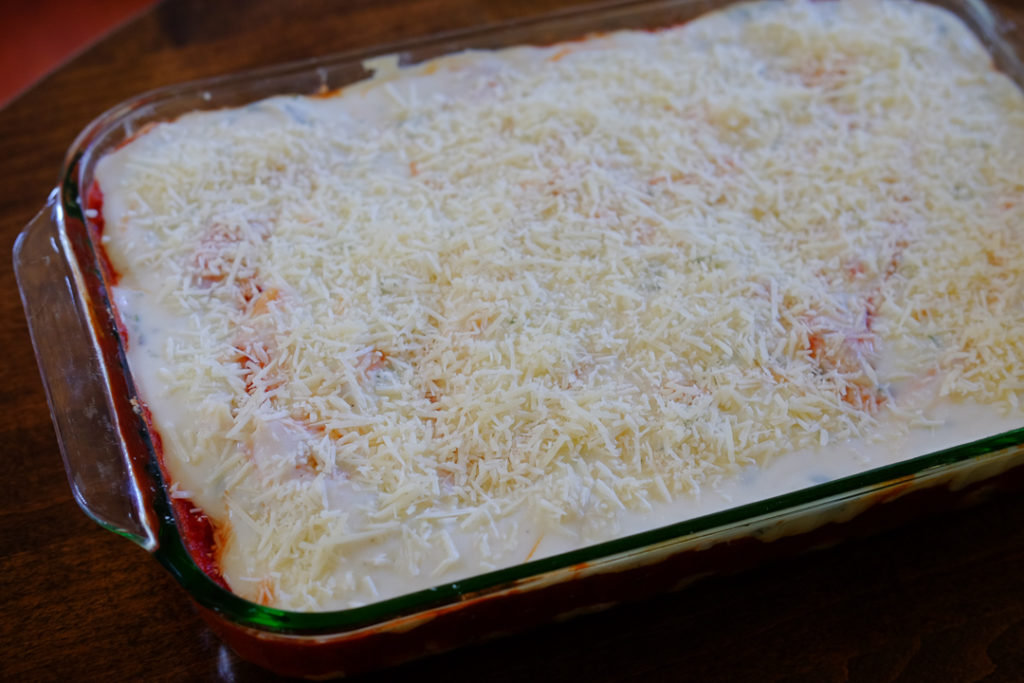 シェルパスタのキャセロール