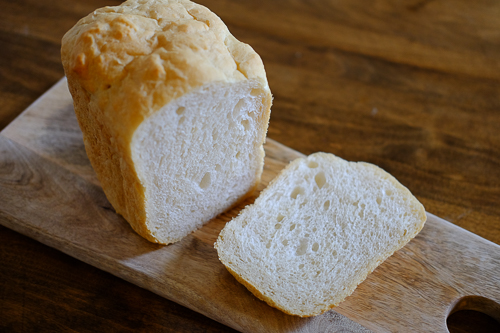HBにお任せ★オールパーパスフラワー（中力粉）で作る、フランスパン風の食パン