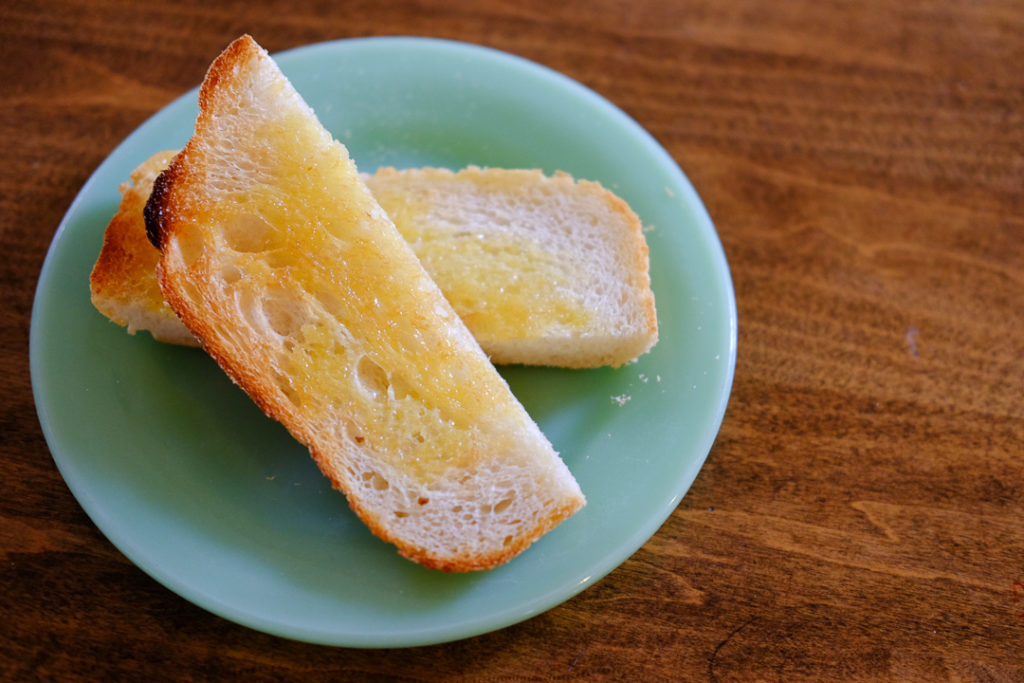 バタートースト、おいしい♪