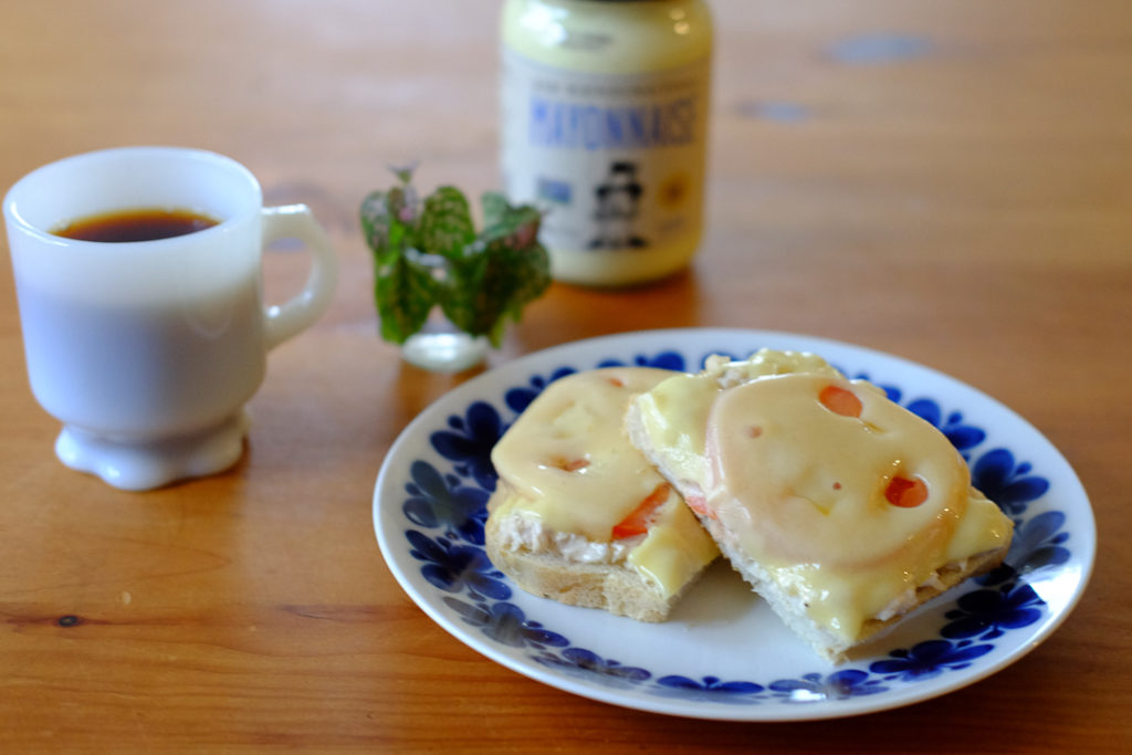 ツナメルト、とお気に入りのマヨネーズ