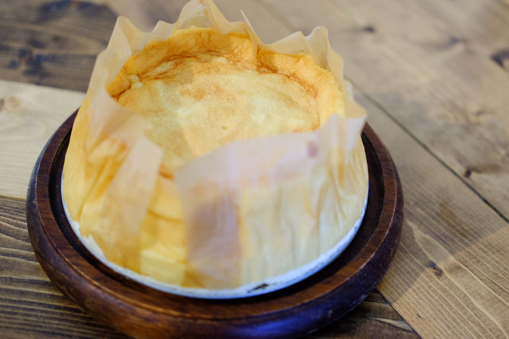 スフレとプリンのチーズケーキ