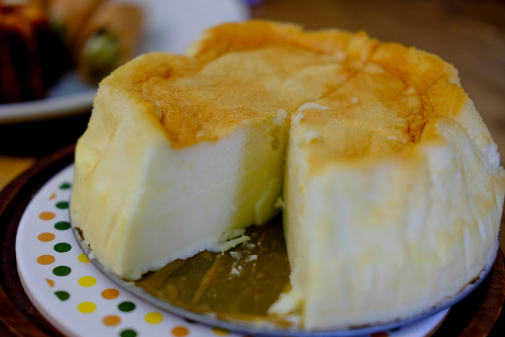 食感変わる！絶品とろ生チーズケーキ