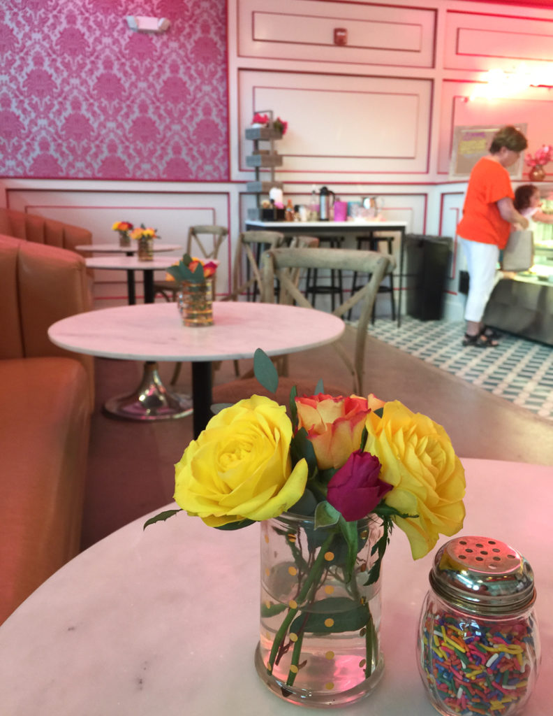 お花もかわいい